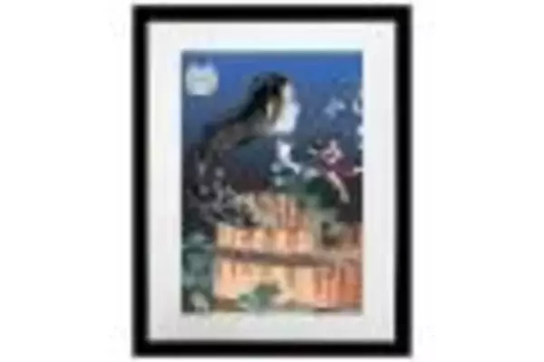 葛飾北斎の浮世絵「百物語」の名作をモチーフにしたゲゲゲ浮世絵「妖怪百物語 こはだ小平二 知己朋友」発売