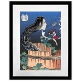 「鬼太郎が北斎先生の浮世絵の世界に！ゲゲゲ浮世絵「妖怪百物語 さらやしき 清風故人」が発売」の画像2