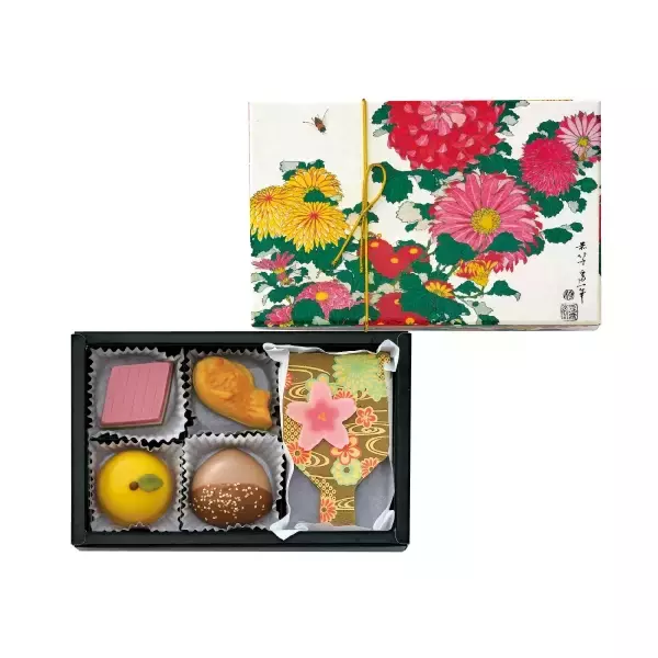 「鳥獣戯画や北斎、国芳がパッケージ…和菓子をチョコレートで表現した「甘味画廊」がステキ！」の画像