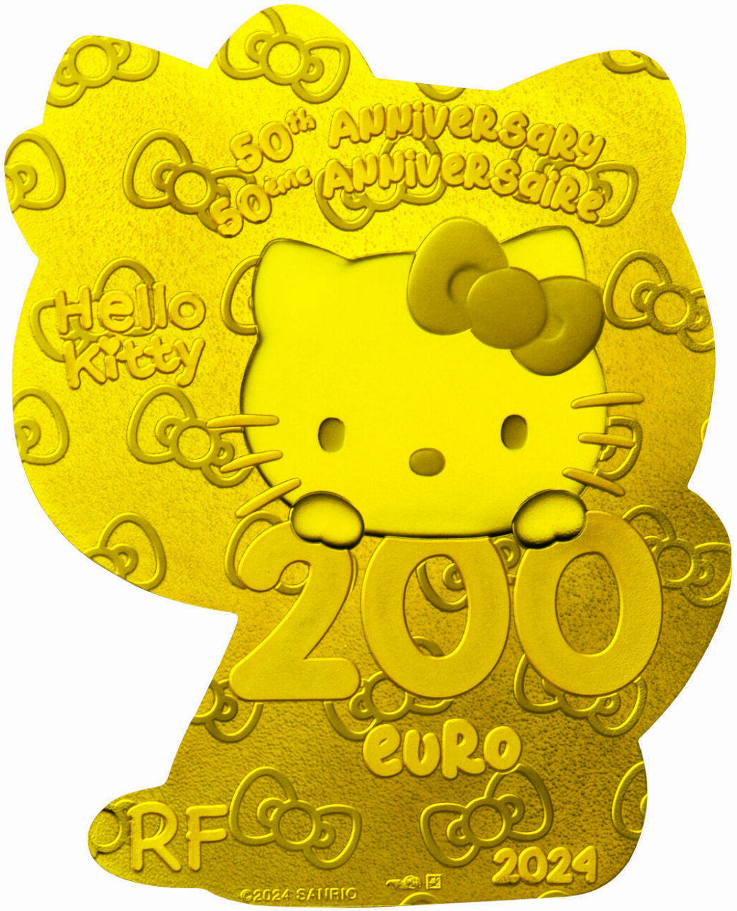 ハローキティがなんとユーロ金貨＆銀貨に！世界最古の造幣局が鋳造する「ハローキティ50周年記念コイン」登場