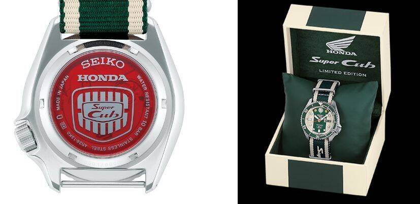 昭和33年から発売されているホンダ スーパーカブ のデザインを取り込んだ腕時計が セイコー 5スポーツ から登場 22年10月24日 エキサイトニュース