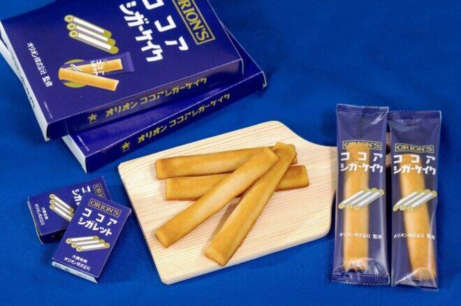 葉巻っぽさ溢れるルックス♪懐かしいココアシガレットの味をフィナンシェで再現した「ココアシガーケイク」発売