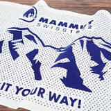 「日本最古の綿布商「永楽屋」がアウトドアブランド「マムート」とコラボした特別な手ぬぐいを発表」の画像2