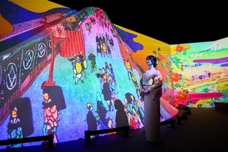 話題の浮世絵デジタルアート展がついに東北初・青森へ！「動き出す浮世絵展 AOMORI」が開催