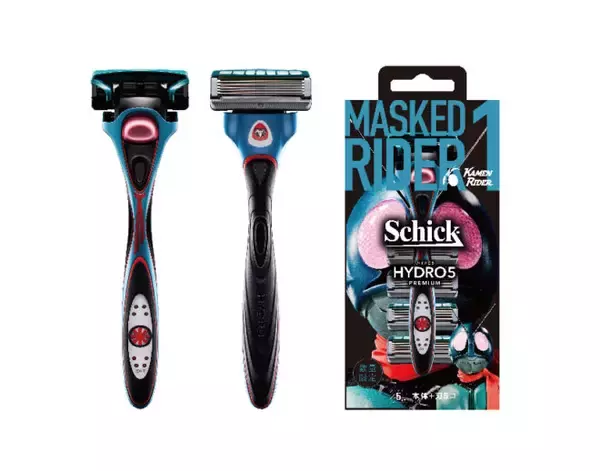 「昭和仮面ライダーも！シックのカミソリから仮面ライダーシリーズ コラボモデルが数量限定で登場」の画像