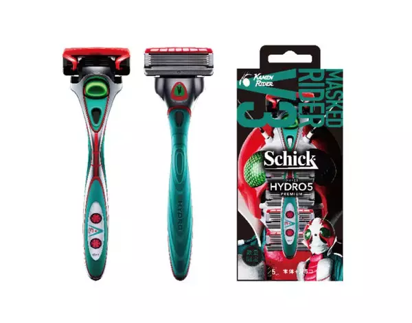 「昭和仮面ライダーも！シックのカミソリから仮面ライダーシリーズ コラボモデルが数量限定で登場」の画像