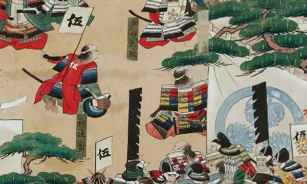 「「関ヶ原の合戦」で徳川軍の武将が着けている「伍」の旗指物＆陣羽織は何の意味？【どうする家康】」の画像