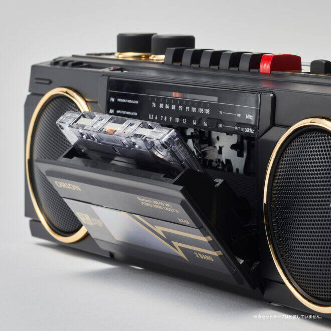 80年代デザインを彷彿とさせるレトロでモダンな”俺たちの青春ラジカセ”！第2弾商品が発表