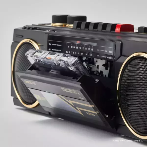「80年代デザインを彷彿とさせるレトロでモダンな”俺たちの青春ラジカセ”！第2弾商品が発表」の画像