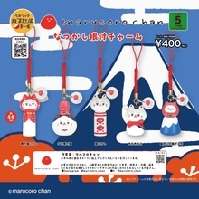 日本のものと猫をモチーフにした粘土作家「marucoro chan」の“なつかし根付チャーム”が新発売