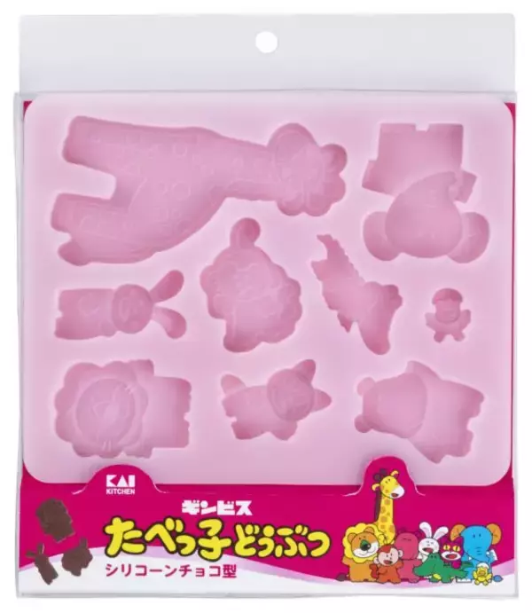 「あのキャラクターのお菓子が作れちゃう「たべっ子どうぶつ」とコラボしたお菓子の抜き型セットが最高すぎるぞ！」の画像