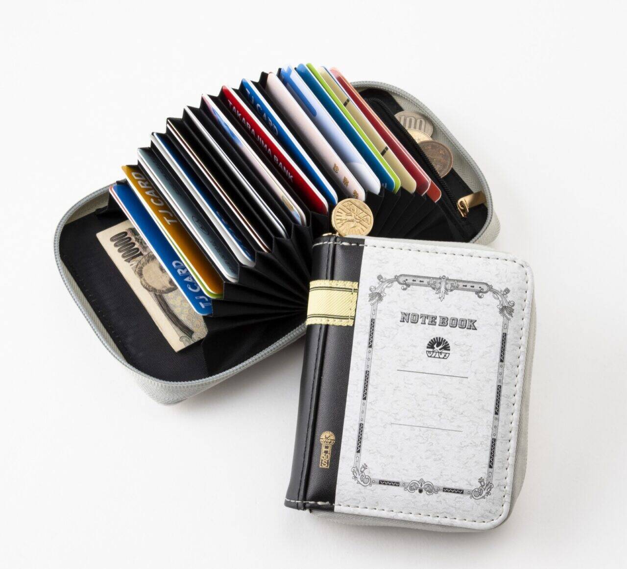 小さくなっちゃった♡定番ノート「ツバメノート」を再現したコンパクトなカードケースが登場