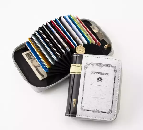 「小さくなっちゃった♡定番ノート「ツバメノート」を再現したコンパクトなカードケースが登場」の画像