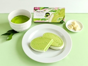ハーゲンダッツのクリスピーサンドから抹茶フレーバー『ザ・グリーンティー』が新発売