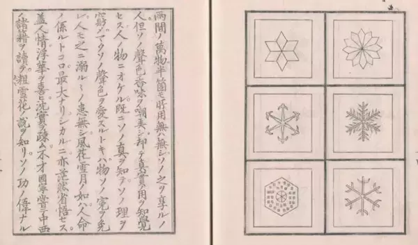 「雪の結晶は江戸時代すでに観察されていた！あらゆる雪の結晶を20年かけてまとめた古文書「雪華図説」」の画像