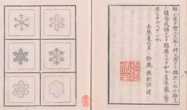 「雪の結晶は江戸時代すでに観察されていた！あらゆる雪の結晶を20年かけてまとめた古文書「雪華図説」」の画像