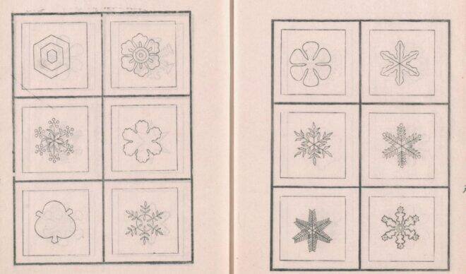 雪の結晶は江戸時代すでに観察されていた！あらゆる雪の結晶を20年かけてまとめた古文書「雪華図説」