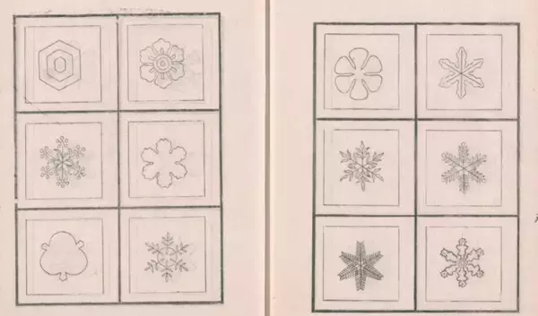 「雪の結晶は江戸時代すでに観察されていた！あらゆる雪の結晶を20年かけてまとめた古文書「雪華図説」」の画像