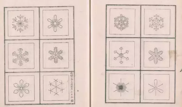 「雪の結晶は江戸時代すでに観察されていた！あらゆる雪の結晶を20年かけてまとめた古文書「雪華図説」」の画像