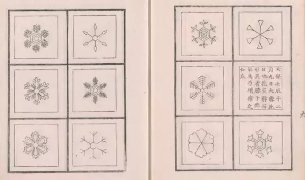 「雪の結晶は江戸時代すでに観察されていた！あらゆる雪の結晶を20年かけてまとめた古文書「雪華図説」」の画像