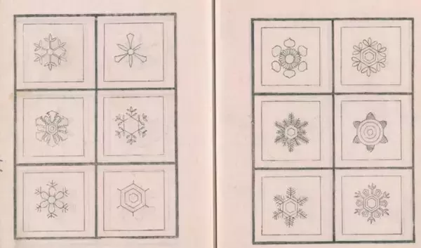 「雪の結晶は江戸時代すでに観察されていた！あらゆる雪の結晶を20年かけてまとめた古文書「雪華図説」」の画像