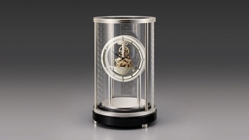 デコールセイコーより伝統工芸・江戸切子の文様と浮遊感のあるムーブメントが美しい置き時計が新発売