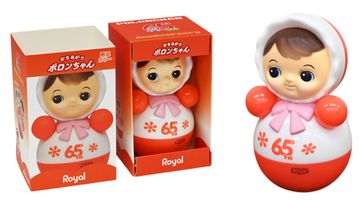 昭和35年に誕生 おきあがり人形「ポロンちゃん」が65周年記念ソフビとして帰ってきた！