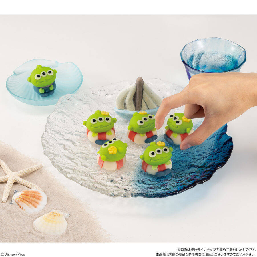 トイ・ストーリーに登場するエイリアンがキュートな練り切り和菓子になりました♡