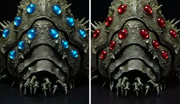 「トラウマ級の生命感！風の谷のナウシカの王蟲がフィギュアになった！攻撃色に変化するギミック搭載」の画像