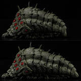 「トラウマ級の生命感！風の谷のナウシカの王蟲がフィギュアになった！攻撃色に変化するギミック搭載」の画像8