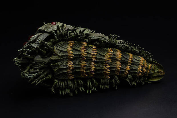 トラウマ級の生命感！風の谷のナウシカの王蟲がフィギュアになった！攻撃色に変化するギミック搭載