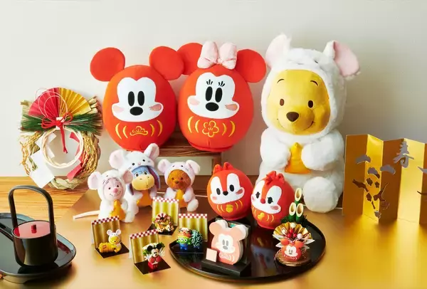 ねずみ年にちなんだグッズも！新年にぴったりな和テイスト溢れるディズニーアイテム新発売