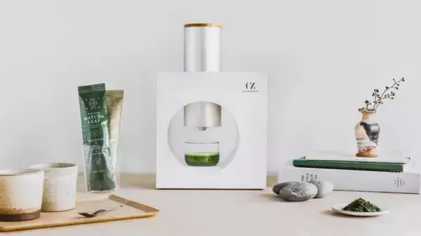 「これ素敵！茶葉を挽いてフレッシュで美味しい抹茶が簡単に楽しめる「Cuzen Matcha」」の画像