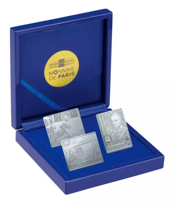 「世界最古の造幣局が発行！葛飾北斎の名画がなんとユーロ金貨＆銀貨になりました」の画像