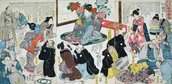 「江戸時代、インフルエンザの流行に対して「久松留守」と貼り紙をする予防法があった！？」の画像