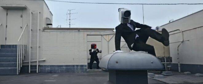 カメラ男の野外アクションシーン満載 No More 映画泥棒 劇場cmがついにリニューアル 年7月17日 エキサイトニュース