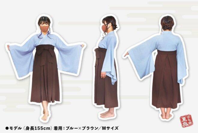 男性サイズもあるよ 人気の和服ルームウェア ゆる袴 に夏版が登場してます 年8月31日 エキサイトニュース