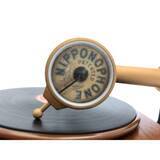 「スマホスピーカーにもなる！レトロ感あふれる朝顔ラッパ型の「インテリア蓄音器」」の画像5