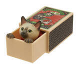 「レトロなマッチ箱を引き出すと猫があなたを見つめるよ！カプセルトイ「マッチボックス猫」が可愛すぎ♡」の画像6