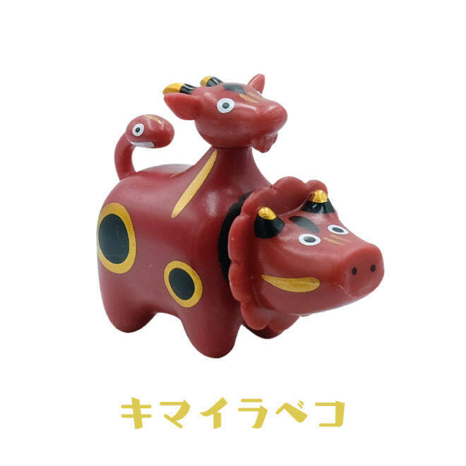 ケルベコス、ユニべコーン…民芸品「赤べこ」を神獣化させた「神獣ベコたち」にニューバージョンが登場！