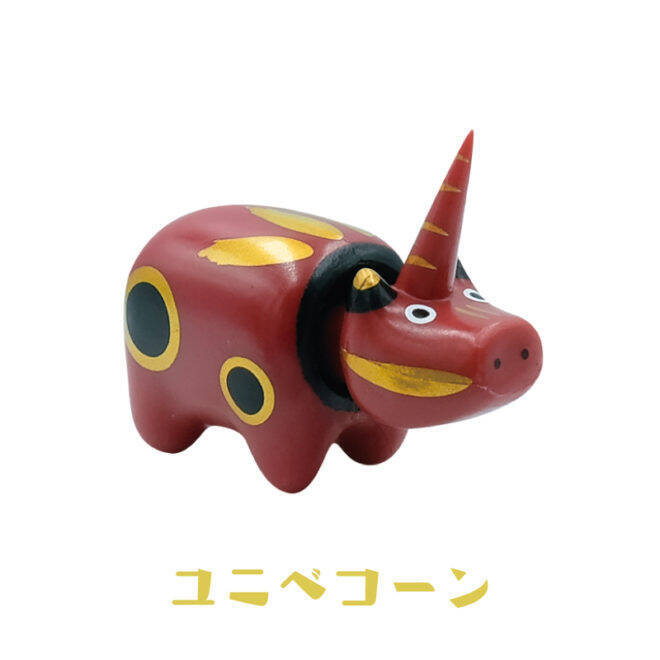 ケルベコス、ユニべコーン…民芸品「赤べこ」を神獣化させた「神獣ベコたち」にニューバージョンが登場！