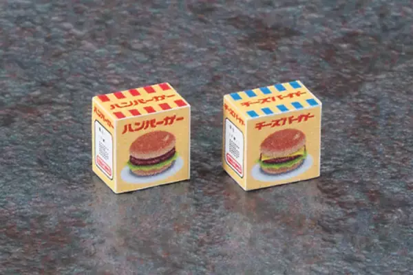 「この自販機知ってる？昭和懐かし、あのレトロなハンバーガー自販機がプラモデルになったよ！」の画像