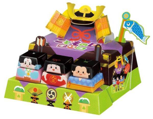 桃太郎 金太郎 浦島太郎を描いた 甘 く美味しい五月飾り ビッグチロル こどもの日 が新発売 21年3月15日 エキサイトニュース