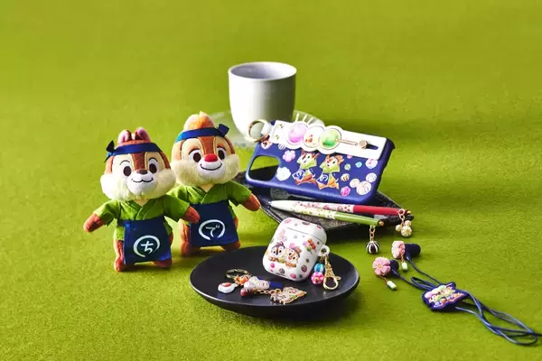 チップ＆デールの和菓子屋さんをイメージしたグッズが発売！ラインナップ豊富です♪