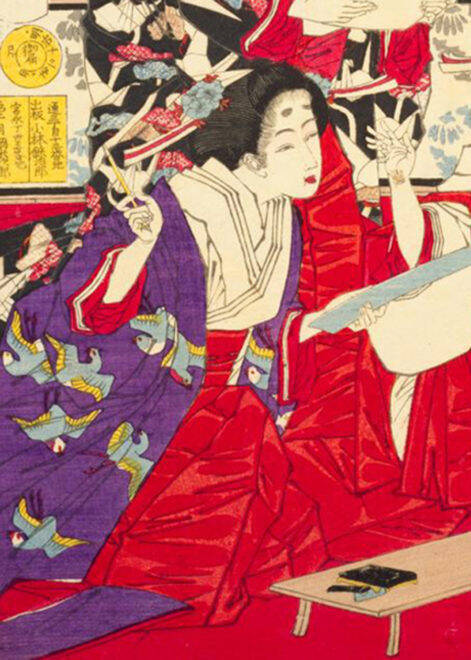 何時の世にも桜は咲き散る。宮中の官女たちが桜を題材に好み楽しんだ「連歌」とは何か？