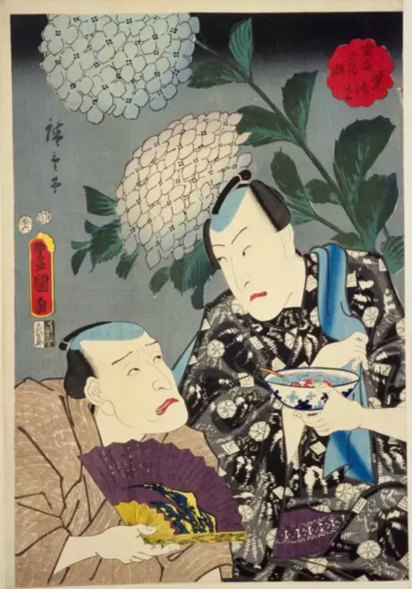 「若冲、国貞、広重…今が旬の「紫陽花」を描いた日本画・浮世絵作品を紹介」の画像
