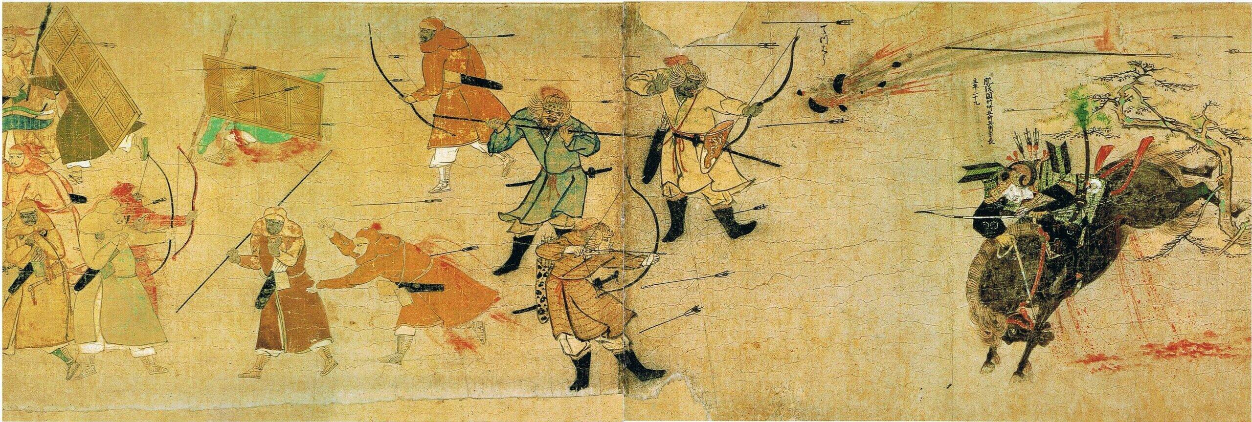 敵の首を２つ刀に刺して…鎌倉時代中期、蒙古襲来の際に活躍した武将・菊池武房