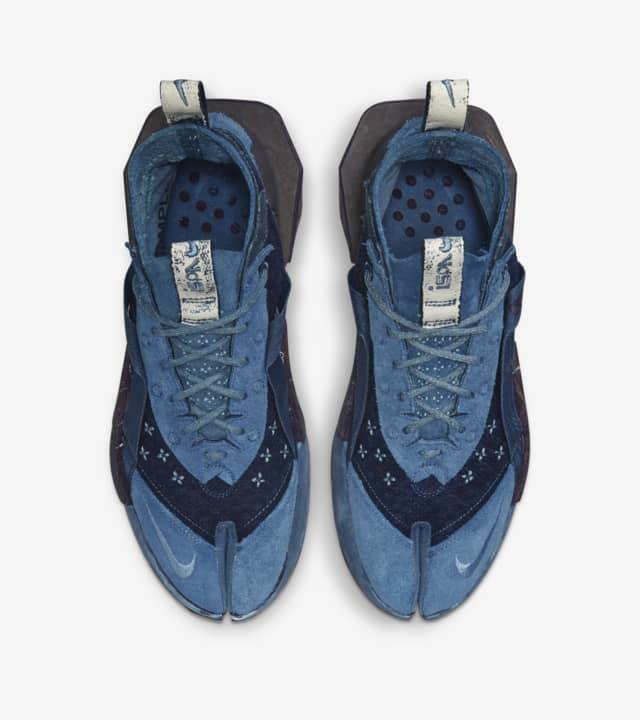 足袋が着想源のnikeスニーカーに藍染モデル Ispa ドリフター Indigo が登場 21年8月23日 エキサイトニュース