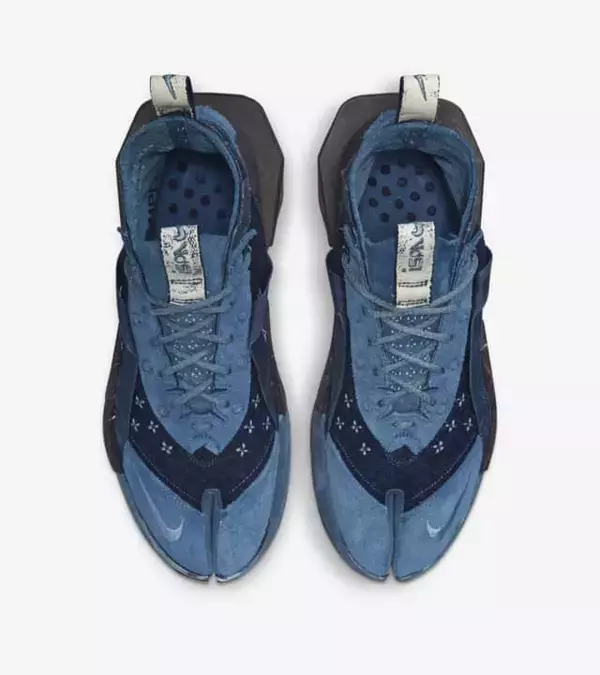 「足袋が着想源のNIKEスニーカーに藍染モデル「ISPA ドリフター Indigo」が登場」の画像