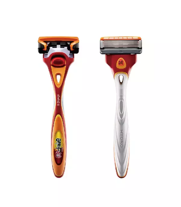 「全集中で髭を剃れ！？アニメ『鬼滅の刃』のキャラがモチーフのカミソリ新登場」の画像